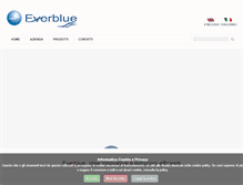 Tablet Screenshot of everblue.it